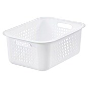 SmartStore Opbergbox Basket Recycled 15 (l x b x h: 37 x 28 x 15 cm, Wit) | BAUHAUS