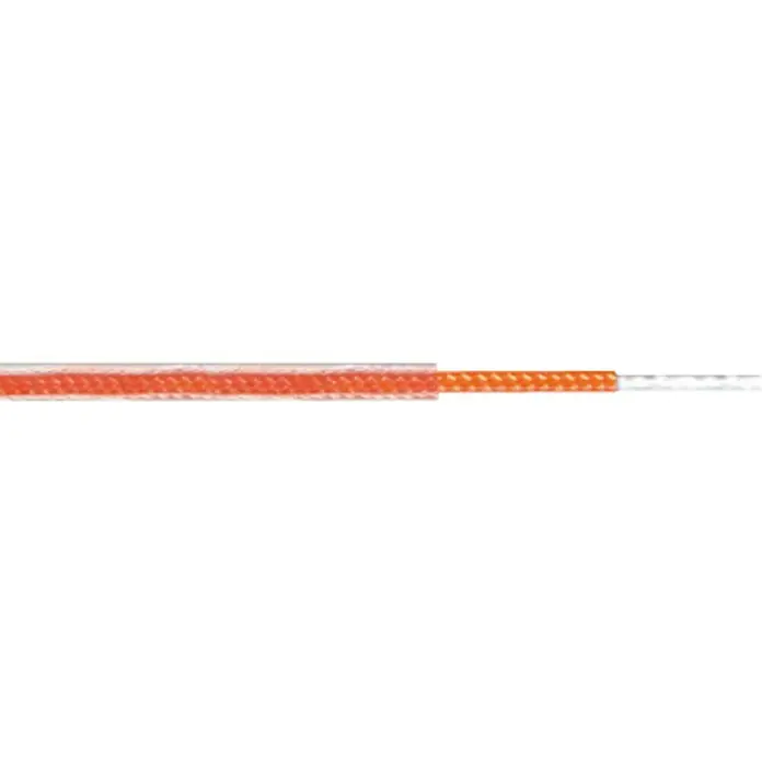 Cuerda fantasía 4033 - 5 mm x 25 m, Poliéster, Naranja, Carga soportada: 53 kg - Primer plano de una cuerda naranja robusta, perfecta para aventuras al aire libre y amarres seguros.