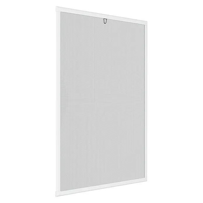 Easy Life easyLINE 2 Insektenschutzfenster - B x H: 130 x 150 cm, Weiß, Montage Insektengitter: Klemmen - Ein weißer Fliegengitterrahmen bietet Schutz vor Insekten und sorgt für frische Luft im Haus. Ideal für Fenster und Türen.