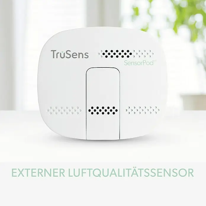 Leitz TruSens Luftreiniger Z-2000 - Raumgröße: 0 m² - 35 m², SensorPod Luftqualitätsmesser - Der TruSens SensorPod Luftqualitätssensor für eine präzise Messung der Luftqualität in Ihrem Zuhause.