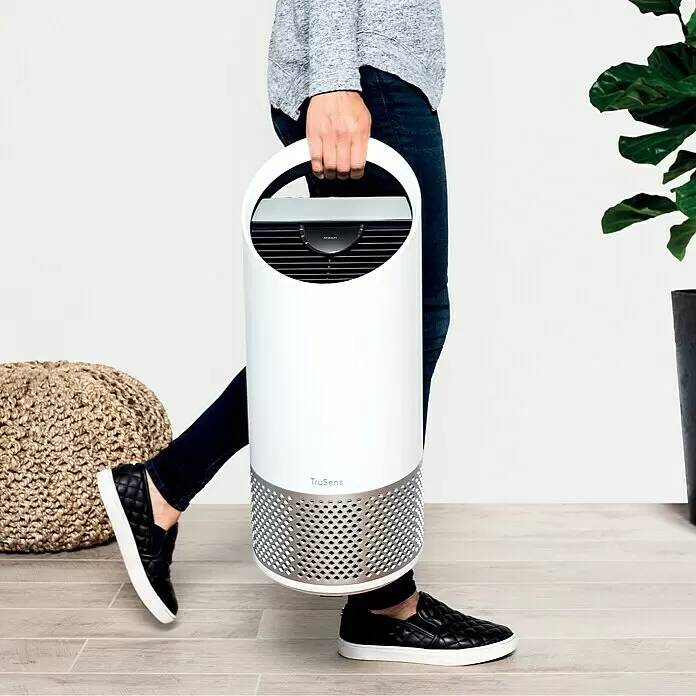 Leitz TruSens Luftreiniger Z-2000 - Raumgröße: 0 m² - 35 m², SensorPod Luftqualitätsmesser - Stimmungsaufnahme