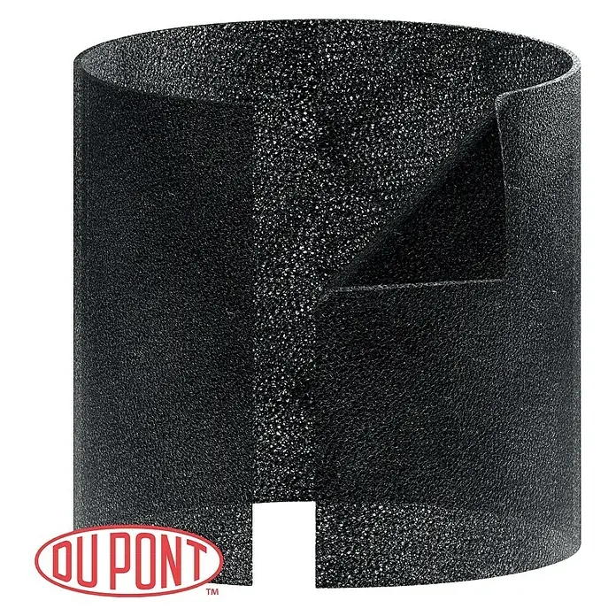 Leitz TruSens Filtro de carbón activo Z-3000 - Específico para: Purificador de aire TruSens Z-2000 - Cilindro de espuma negra DuPont con recorte, ideal para aplicaciones que requieren aislamiento y protección.