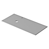 Encimera para lavabo Mineral izquierda (L x An x Al: 46 x 121 x 1,5 cm, Gris)
