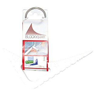 Retenedor para puerta y ventana Blockystar (Blanco)