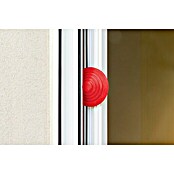 Tope de puerta y ventana Ovni Blockystar (Plástico, Ø x Al: 12 x 3 cm, Rojo)