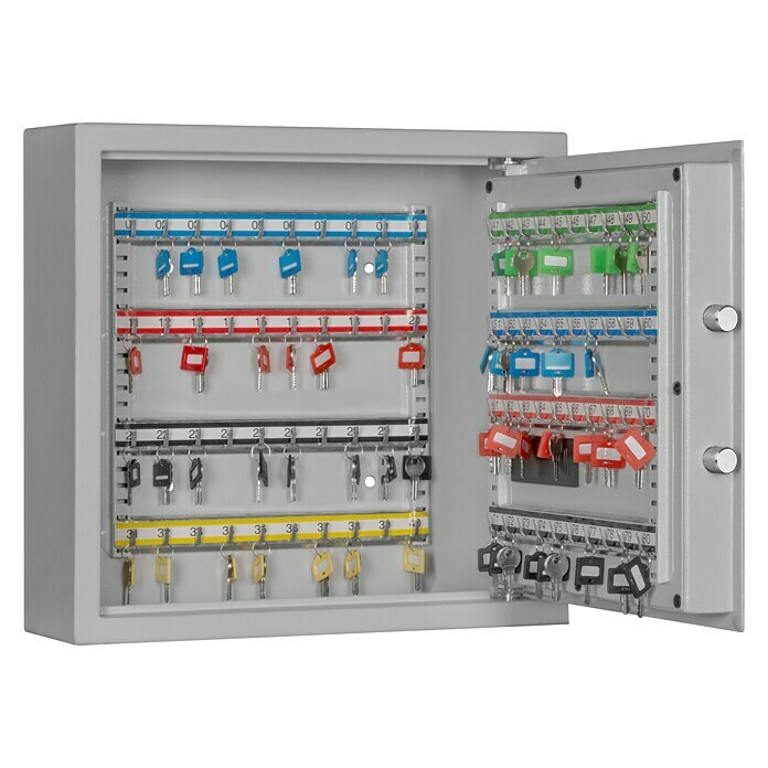 Format Schlüsselschrank SLE 80Elektronisches Zahlenschloss, L x B x H: 130 x 460 x 430 mm Detail Shot