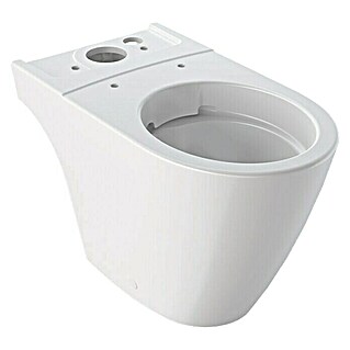 Geberit iCon Stand-WC (Spülrandlos, Mit schmutzabweisender Glasur, Spülform: Tief, WC Abgang: Senkrecht, Weiß)