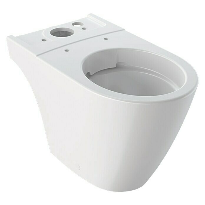 Veronderstelling zeemijl Centrum Geberit iCon Stand-WC (Spülrandlos, Ohne Spezialglasur, Spülform: Tief, WC  Abgang: Senkrecht, Weiß) | BAUHAUS