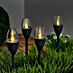 BAUHAUS Solarleuchten-Set Candle 