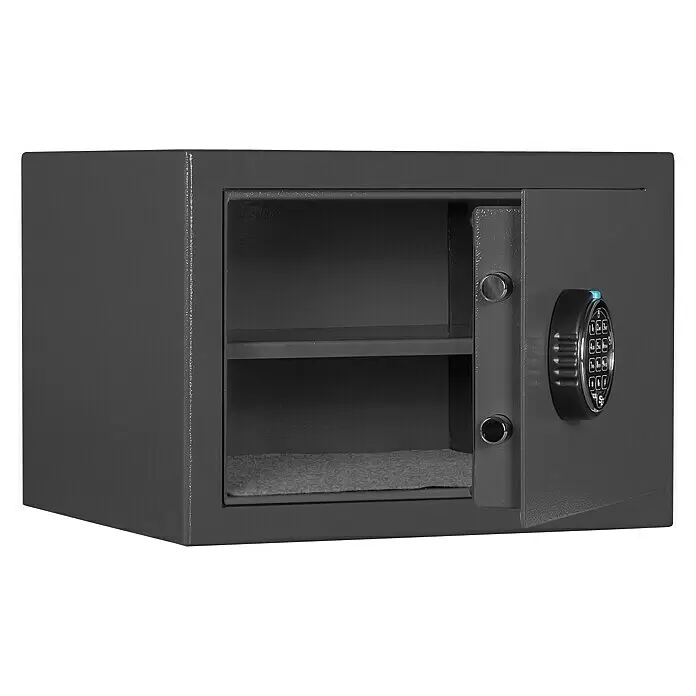 Format Möbeltresor M 410 E - L x B x H: 380 x 420 x 300 mm, Elektronisches Zahlenschloss - Anwendungsbeispiel