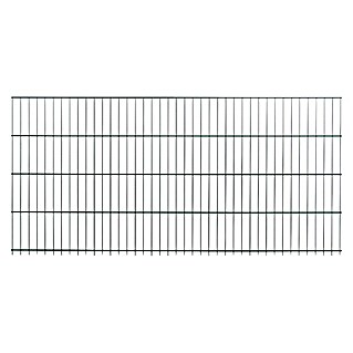 Peddy Shield Zaun-Set DSM (2 x 1,23 m, Grün, 2 -tlg., Eckanbau)