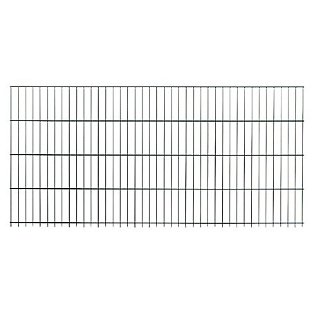 Peddy Shield Zaun-Set DSM (2 x 1,23 m, Grün, 2 -tlg., Eckanbau)