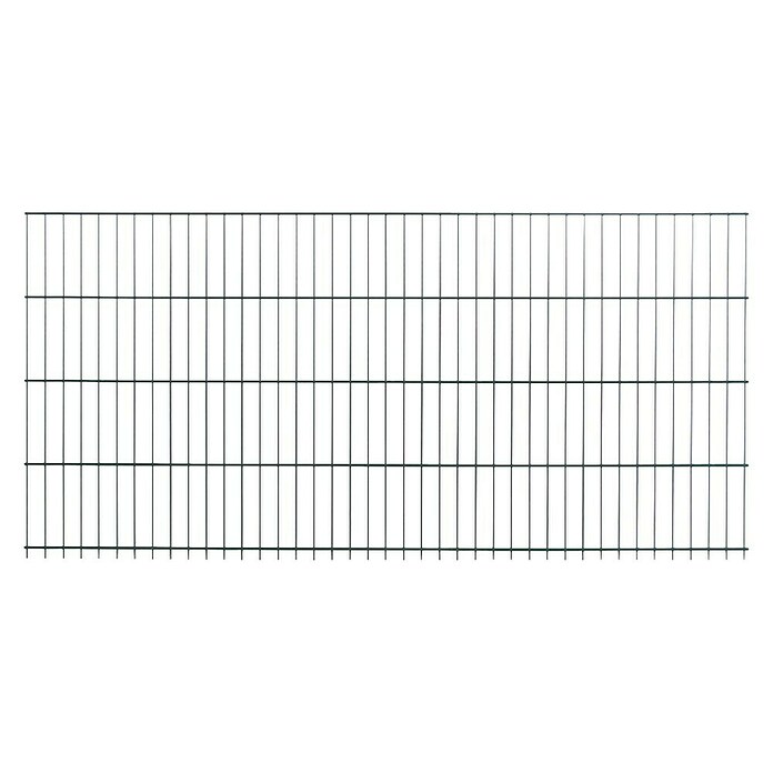 Peddy Shield Zaun-Set (200 x 123 cm, Grün, Mit Standardpfosten zum Aufschrauben) | BAUHAUS
