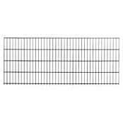 Peddy Shield Zaun-Set (200 x 123 cm, Anthrazit, Mit Standardpfosten zum Aufschrauben) | BAUHAUS