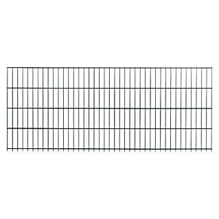 Peddy Shield Zaun-Set DSM (2 x 0,83 m, Grün, 31 -tlg., Mit Montageplatte)