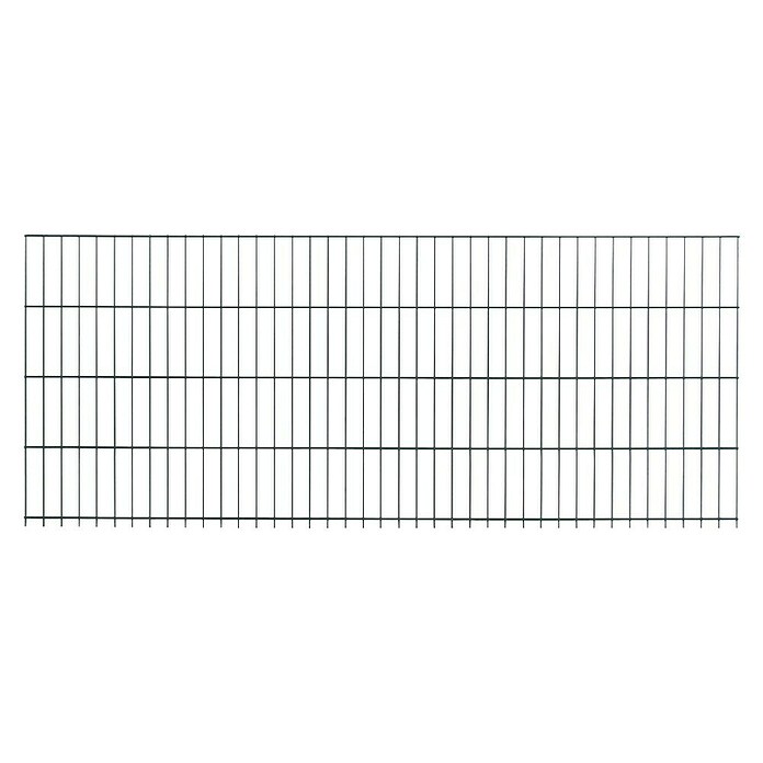 Peddy Shield Zaun-Set DSM (2 x 1,23 m, Grün, 31 -tlg., Mit Montageplatte) | BAUHAUS