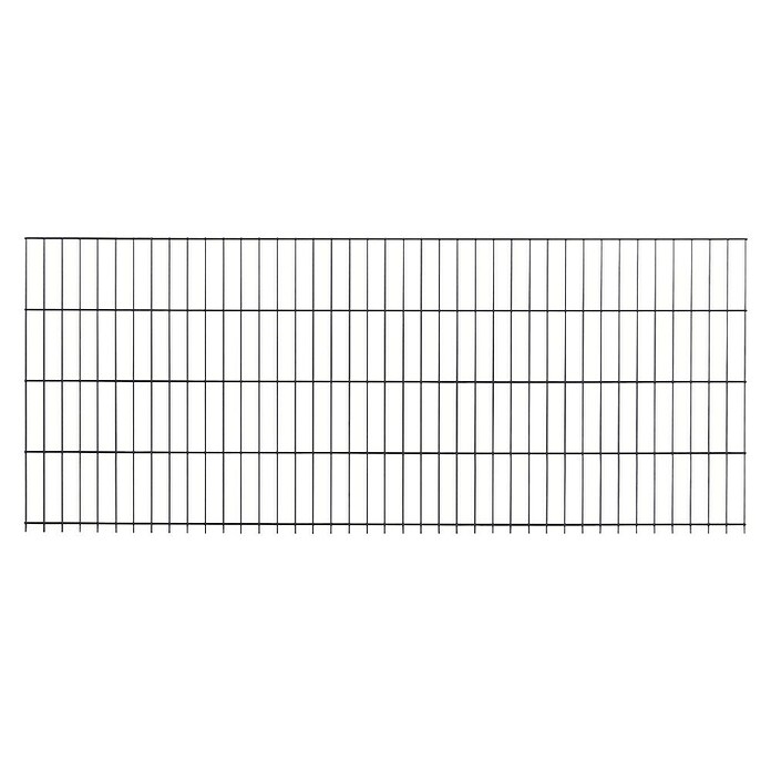 Peddy Shield Zaun-Set DSM (2 x 0,83 m, Anthrazit, 31 -tlg.) | BAUHAUS