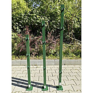 Peddy Shield Zaunpfosten (Höhe: 130 cm, Grün, Zum Aufschrauben)