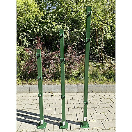 Peddy Shield Eckpfosten (Höhe: 130 cm, Grün, Zum Aufschrauben)