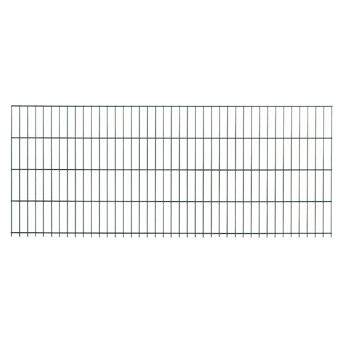 Peddy Shield Zaun-Set DSM (2 x 0,83 m, Grün, 21 -tlg., Zum Einbetonieren) | BAUHAUS