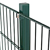 Peddy Shield Zaun-Set DSM (2 x 0,83 m, Grün, 21 -tlg., Mit Montageplatte) | BAUHAUS