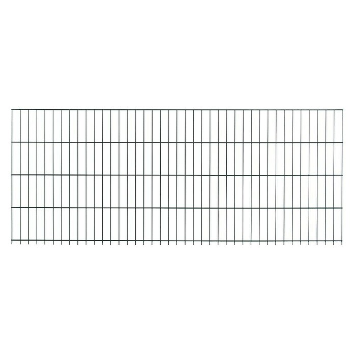 Peddy Shield Zaun-Set DSM (2 x 1,03 m, Grün, 21 -tlg., Mit Montageplatte) | BAUHAUS