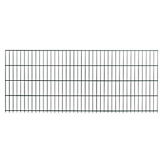 Peddy Shield Zaun-Set DSM (2 x 1,03 m, Grün, 21 -tlg., Mit Montageplatte)