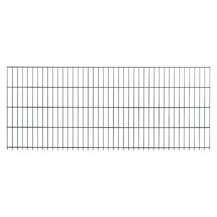 Peddy Shield Zaun-Set DSM - B x H: 2 x 1,23 m, Grün, 11 -tlg. - Detailaufnahme
