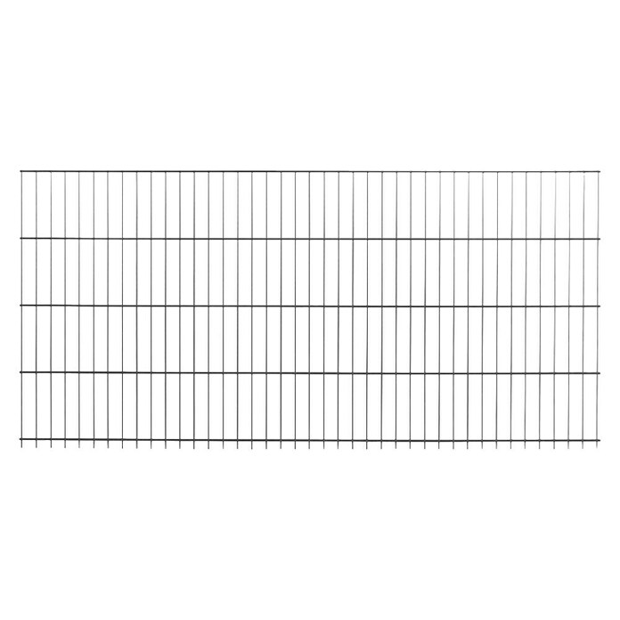 Peddy Shield Zaun-Set ESM (2 x 0,75 m, Anthrazit, 11 -tlg.) | BAUHAUS