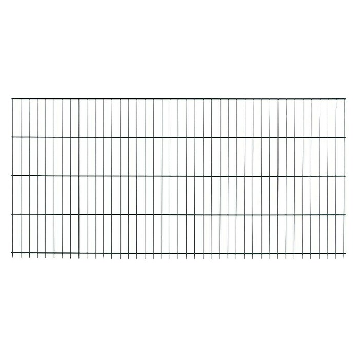 Peddy Shield Zaun-Set ESM (2 x 0,75 m, Grün, 21 -tlg., Mit Montageplatte) | BAUHAUS