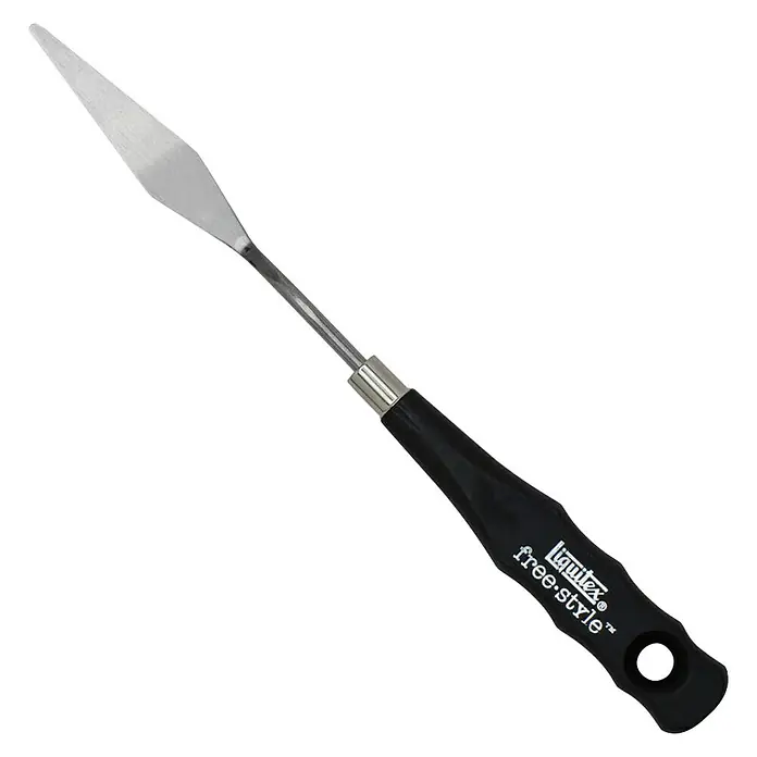 Liquitex Professional Malmesser Traditional Knife - Nr. 5 - Liquitex Freestyle Malmesser: Vielseitiges Werkzeug für Künstler, ideal zum Mischen und Auftragen von Farben auf Leinwände.
