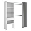 Mueble vestidor Suit (L x An x Al: 50 x 160 x 205 cm, Melamina, Blanco)