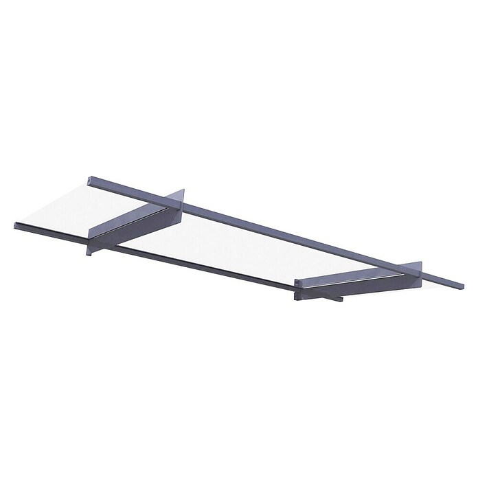 Solid Elements Nadstrešnica za vrata (2.055 x 940 x 140 mm, Boja nosača: Antracit siva)