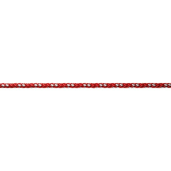 FSE Robline Soga a metros 8-Plaited-Dinghy (5 mm, Rojo/Plateado, Poliéster)