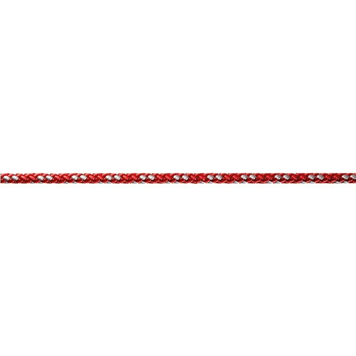 FSE Robline Soga a metros 8-Plaited-Dinghy (6 mm, Rojo/Plateado, Poliéster)