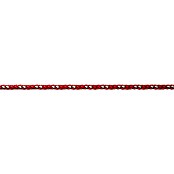 FSE Robline Soga a metros 8-Plaited-Dinghy (6 mm, Rojo/Plateado, Poliéster)