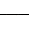 FSE Robline Festmacherleine Meterware Cormoran (18 mm, XLF, Schwarz)