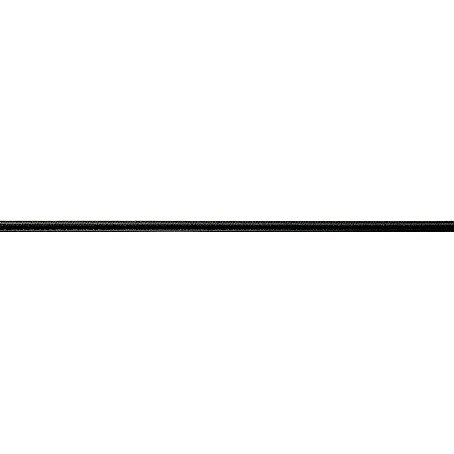 Robline Gummileine Meterware (Durchmesser: 6 mm, Schwarz, Gummi)