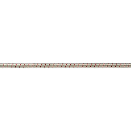 Robline Gummileine Meterware (Durchmesser: 8 mm, Weiß/Rot, Gummi)