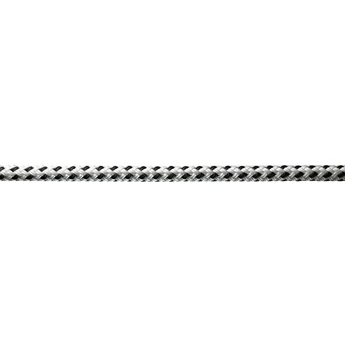 FSE Robline Cuerda de amarre a metros Rio (16 mm, Poliéster, Negro/blanco)