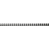 FSE Robline Cuerda de amarre a metros Rio (20 mm, Poliéster, Negro/blanco)