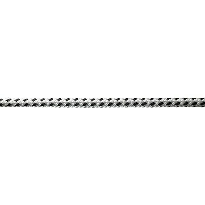 FSE Robline Cuerda de amarre a metros Rio (32 mm, Poliéster, Negro/blanco)