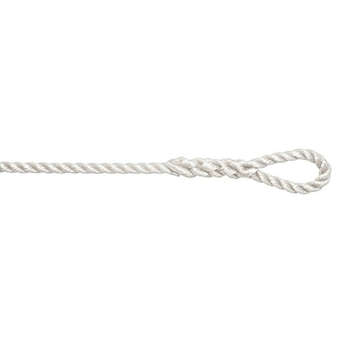 FSE Robline Fenderleine Twisted (6 mm, Länge: 2 m, Polyester, Weiß, 2 Stk.)