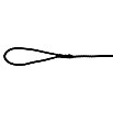 FSE Robline Festmacherleine Rapallo (10 mm, 6 m, Polyester, Navy-Blau)