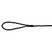 FSE Robline Festmacherleine Rapallo (12 mm, 10 m, Polyester, Navy-Blau)