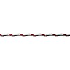 FSE Robline Schot Meterware Neptun 500 (12 mm, Weiß/Rot/Grau, Polyester)