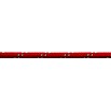 FSE Robline Schot Meterware (Durchmesser: 10 mm, Rot/Silber, Polyester)
