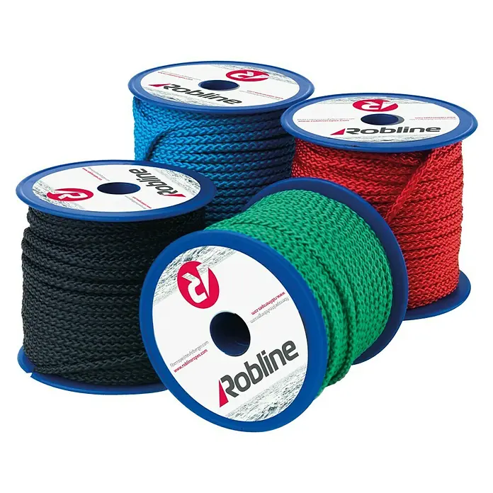 Robline LeineLänge: 20 m, Bruchlast: 150 daN, Blau - Farbige Robline-Seilrollen, ideal für verschiedene Anwendungen. Langlebige, hochwertige Seile für den täglichen Gebrauch.