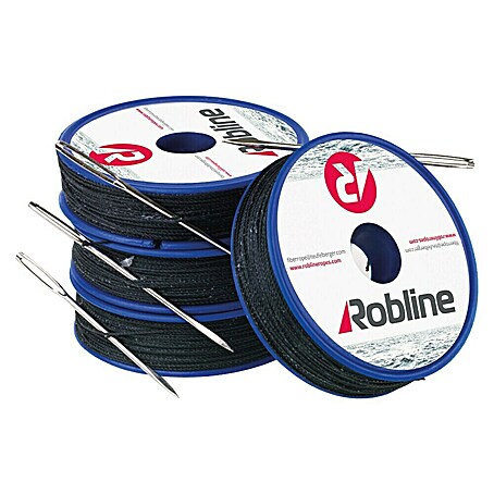 Robline Takelgarn (Ø x L: 0,8 mm x 80 m, Polyester, Schwarz)