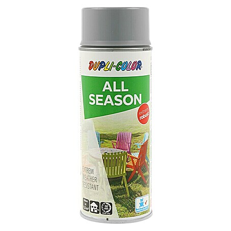 Dupli-Color Color Sprühlack ALL SEASON RAL 7001 (Silbergrau, Glänzend, 400 ml)